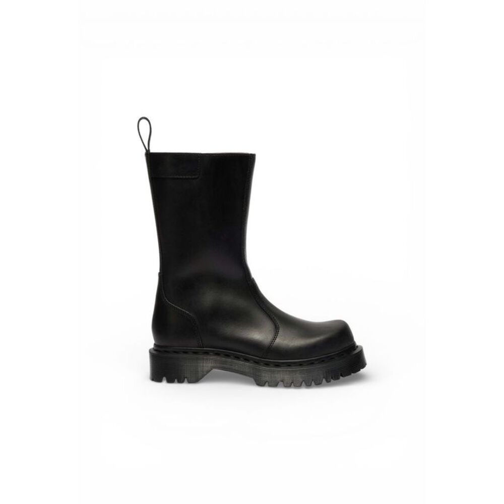 Dr. Martens Black Leather Ankle Women's Boots